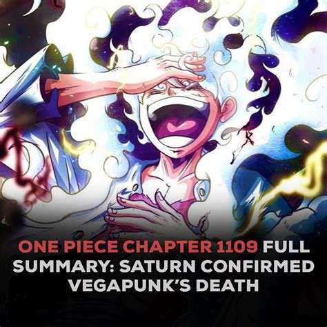 one piece 1109 leaks|One Piece chapter 1109 full summary: Dr. Vegapunk。